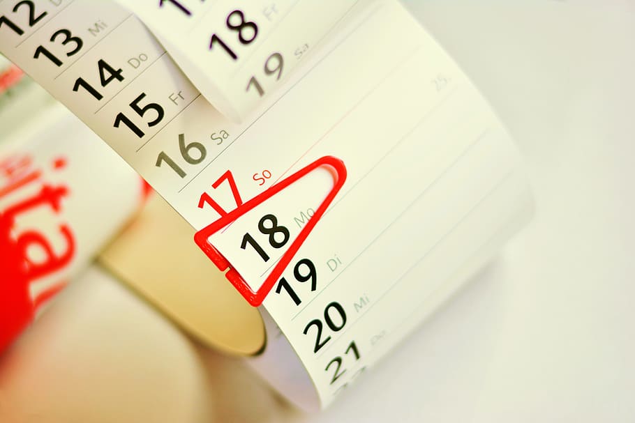white calendar note calendar date dates planning save to list