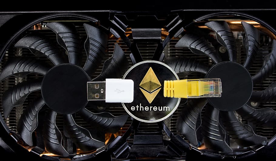 black, graphics card, close-up photo, cryptocurrency, mining, crypto mining, ethereum, money, coin, currency