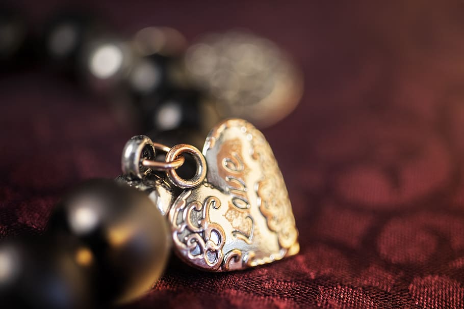 jewelry, beauty, heart-shape, pendent, love, luxury, necklace, girl, elegant, design