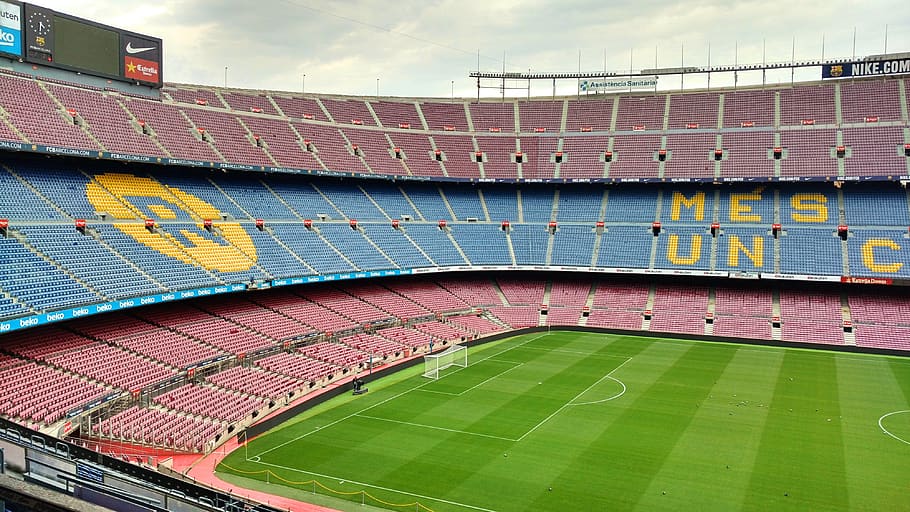 fc barcelona, camp nou, stadium, barcelona, estadio, football, architecture, built structure, sport, day - Pxfuel