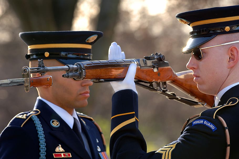 Militar, Honor, Guardia, Inspección, centinela, incógnitas, precisión, deber, dedicación, servicio