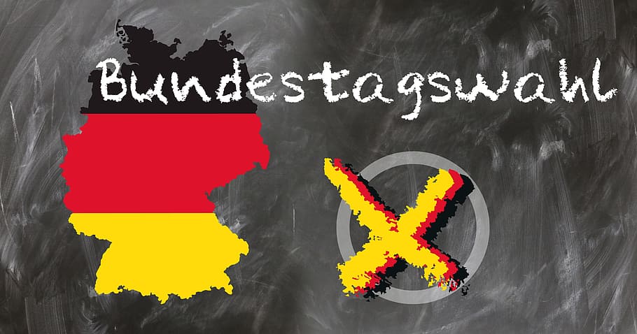 독일지도 일러스트, bundestagswahl, 2017, 민주당, 독일, 선택, stimmabgabe, 보드, 메모리, 전화