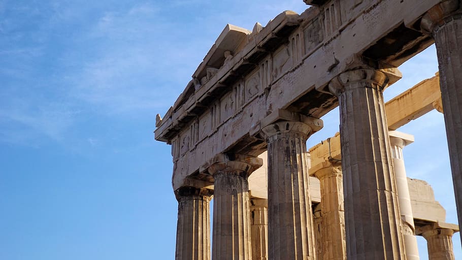acropolis, greece, monument, athens, parthenon, greek, ancient, culture, architecture, history
