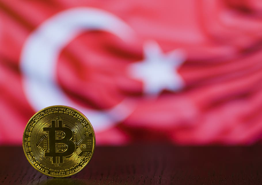 flag, turkey, turkey flag, turkey bitcoin, turkish, symbol, country, nation, blockchain, crypto