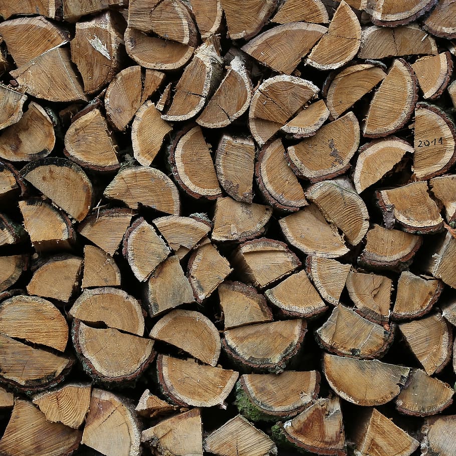 madera, peines para cortar hilos, naturaleza, apilar, fotograma completo, registro, leña, fondos, industria maderera, material de madera