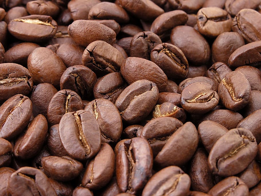 café en grano, café, granos de café, tostado, semillas, marrón, aroma, aromático, cafeína, estimulante