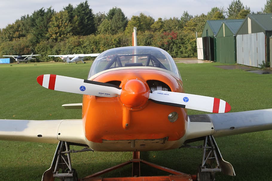k16, powered glider, glider, private aeroplane, aviation, flight, aircraft, propeller, leisure, flying