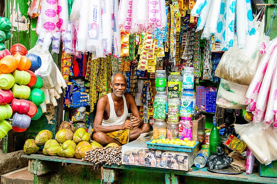 vendedor ambulante, calle, color, vender, colorido, cultura, comida, puesto, venta, asiático