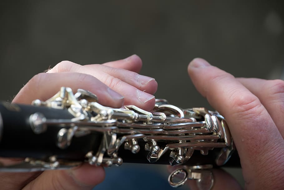 手, 弦, 鍵, クラリネット, 音楽, 人間の手, 人間の体の部分, 楽器, 金管楽器, ホールディング