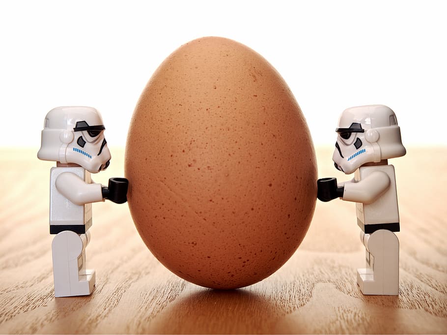 stormtroopers, holding, organic, egg, stormtrooper, lego, storm, trooper, balance, cooperation