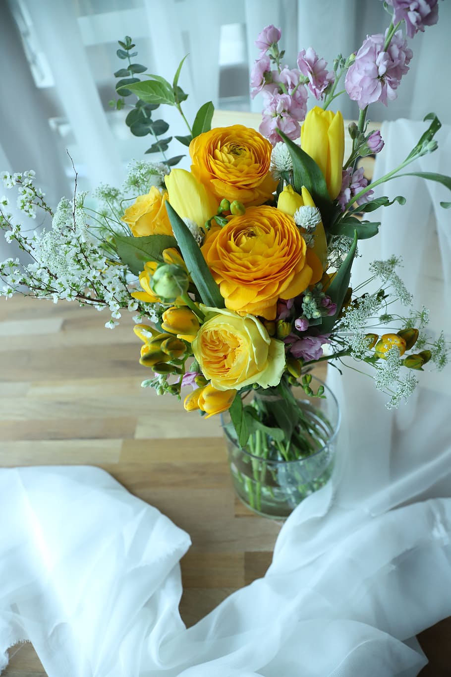 flowers, bouquet de fleurs, vase, plants, floral, rose, congratulations, love, place, romantic