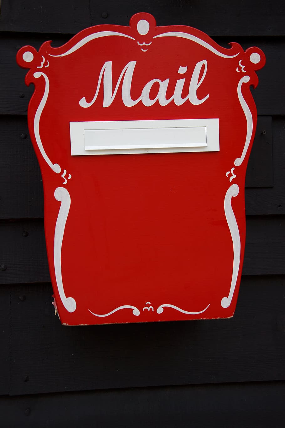 Kotak, Wadah, Korespondensi, Kirim, surat, kotak surat, pesan, objek, pos, merah