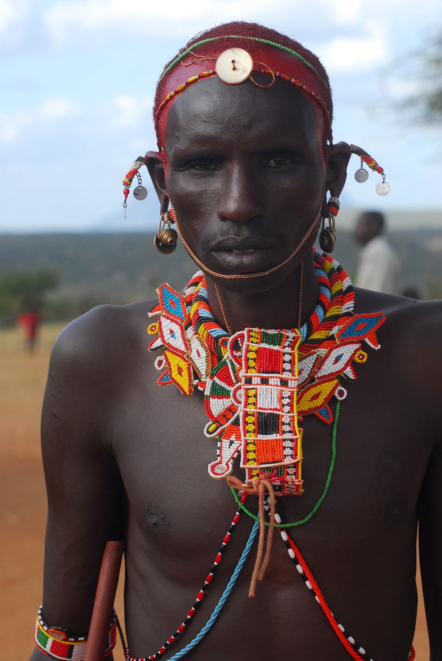 Samburu, África, Kenia, desierto, tribus, Moran, tribal, tradicional, boda, ceremonia