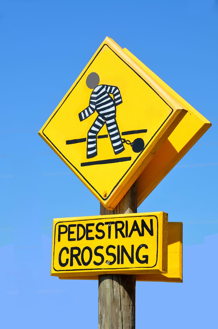 歩行者横断歩道の標識, 屋外, シンボル, 警告, 安全性, 道路, 標識, 歩行者, 横断歩道, 通り