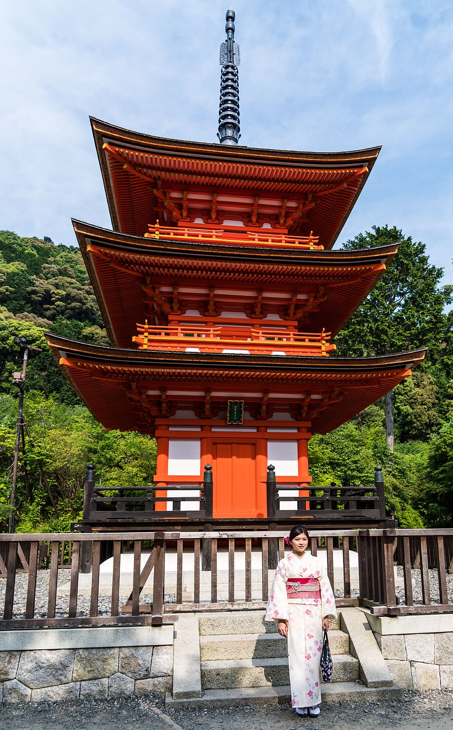 Sensō-Ji, Kyoto, Japón, persona, personas, mujer, kimono, japonés, hito, famoso