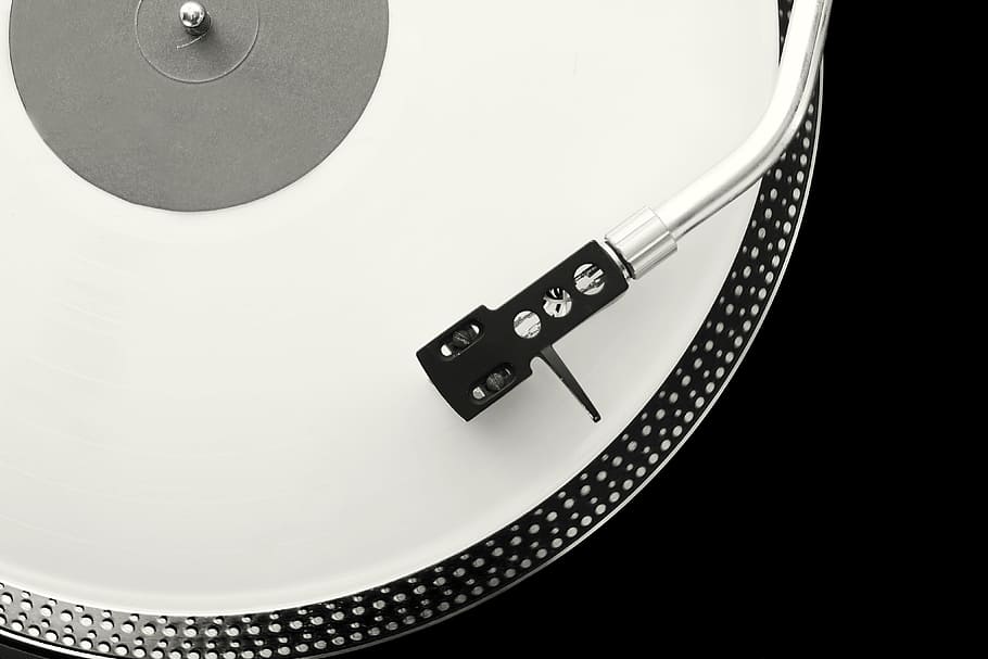 turntable record player, Turntable, record player, technology, music, tech, disk, single Object, circle, record