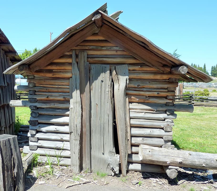 shed, pole, building, provincial, replica, settler, pioneer, historic, cabin, early