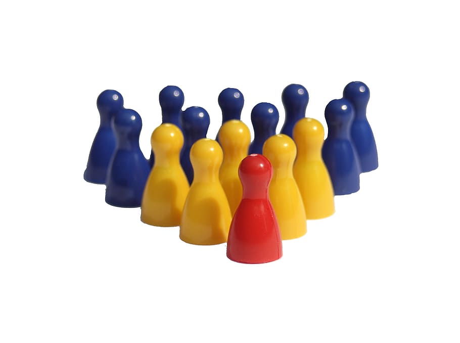 group, hierarchy, figures, play stone, placed, teamwork, strategy, pawn - Chess Piece, chess, success