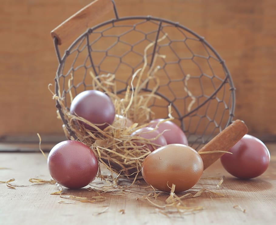 organic, eggs, basket, egg, easter eggs, colorful, colored, color, easter, custom