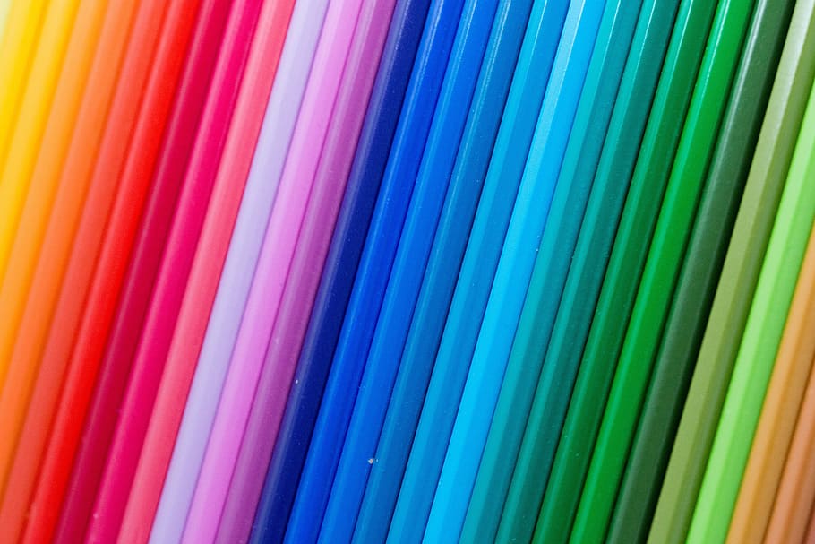 rainbow color pencils, rainbow, color pencils, colored pencils, colorful, color, achieve, background, texture, gradient