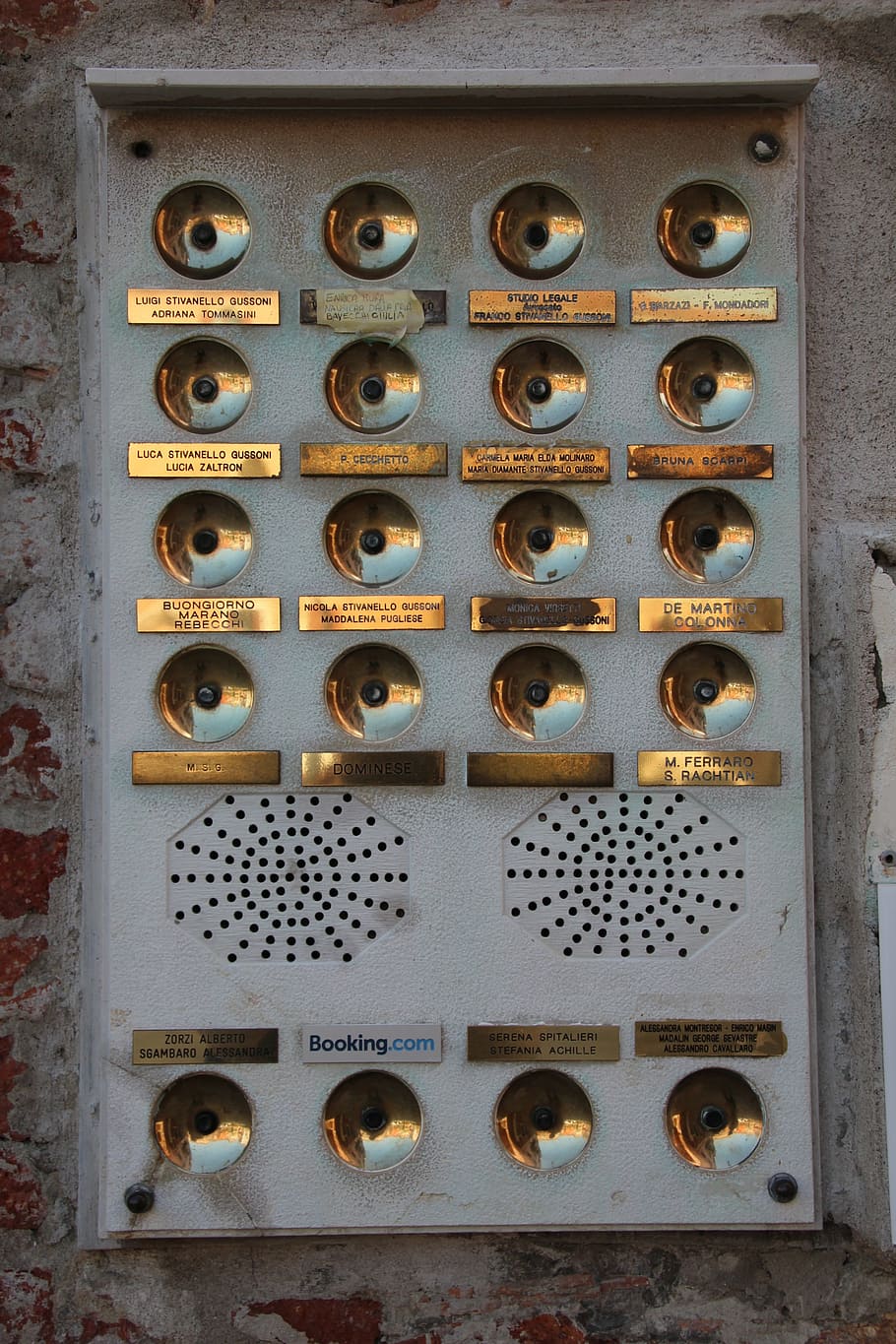 bell, home, input, doorbell, door bell, metal, rusty, close-up, hole, old