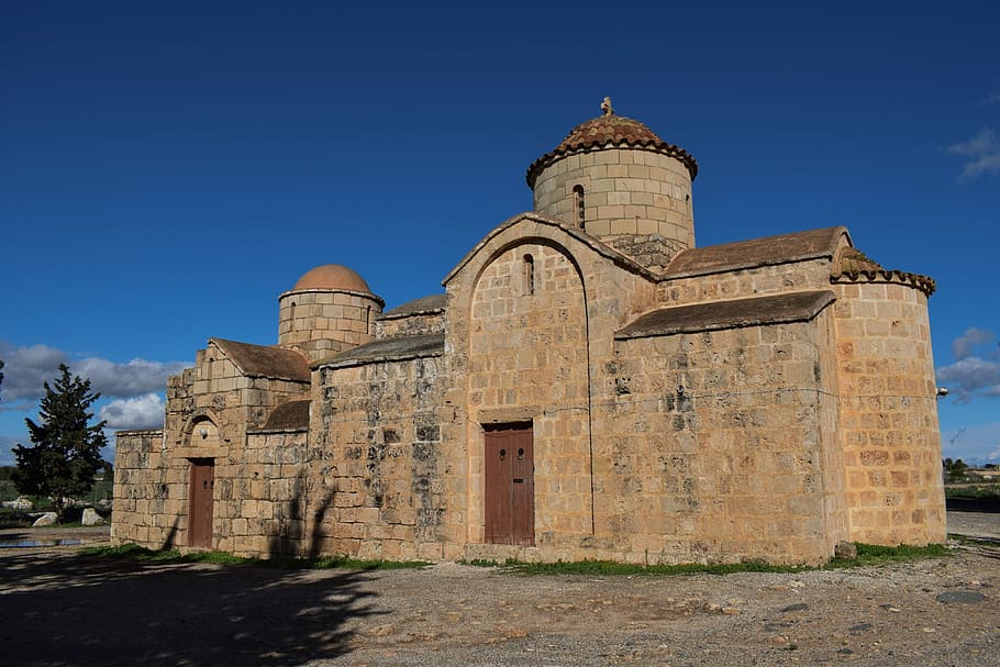 Cyprus, Sotira, Church, Orthodox, medieval, religion, architecture, sightseeing, christianity, ayios georgios chortakion