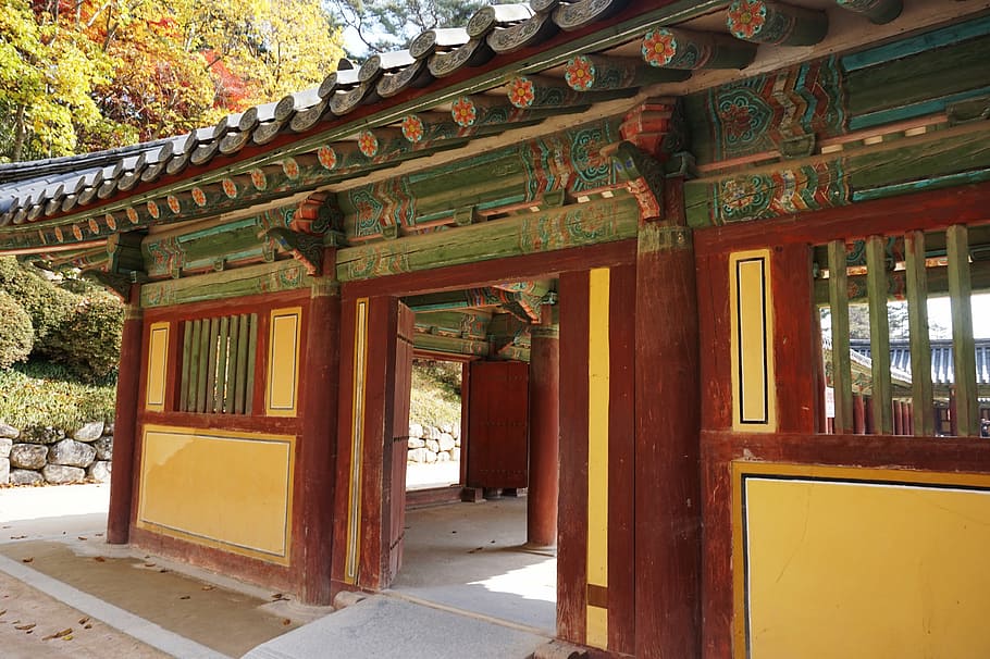 the bulguksa temple, racing, republic of korea, religion, korea, tourism, palace, nature, section, buddhism