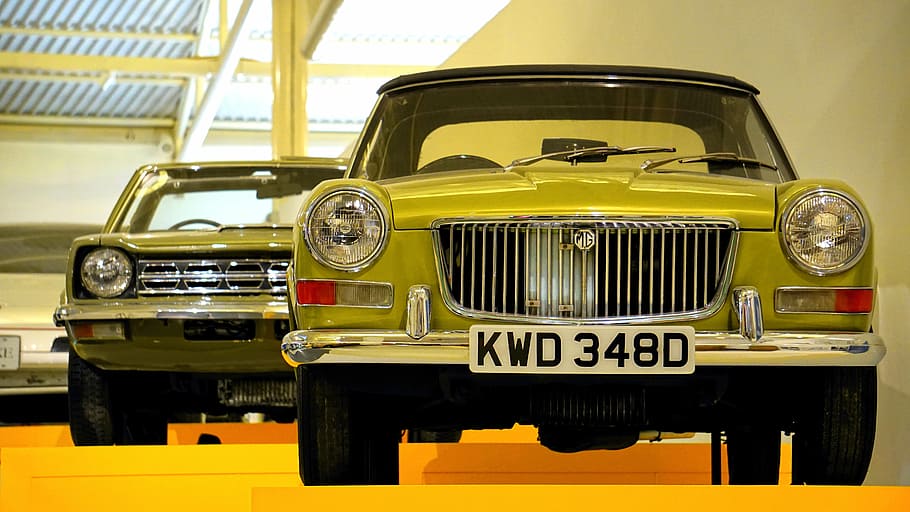 classic car, british, mg, classic, car, vintage, vehicle, retro, old, auto