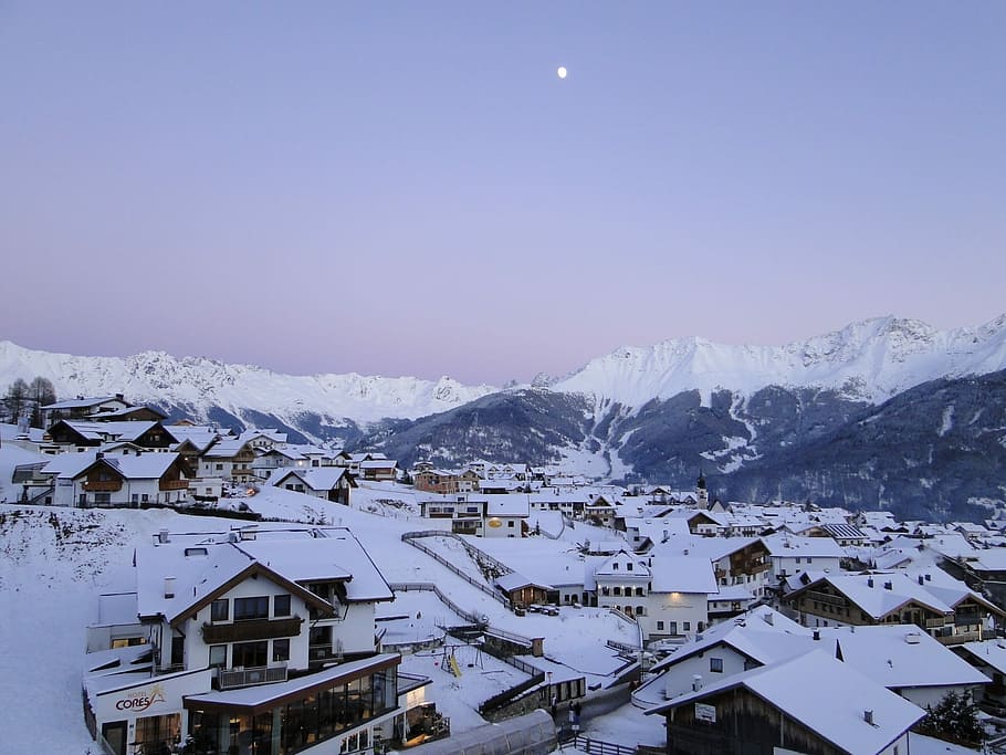Alpine, Morning, Sunrise, Winter, Snow, wintry, cold, light, snowy, sun