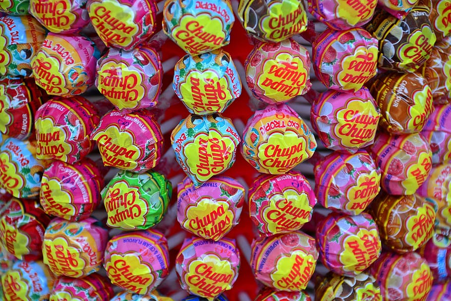lolly, chupa chups, sweet, nibble, sugar, lollipop, sweetness, colorful, confectionery, color