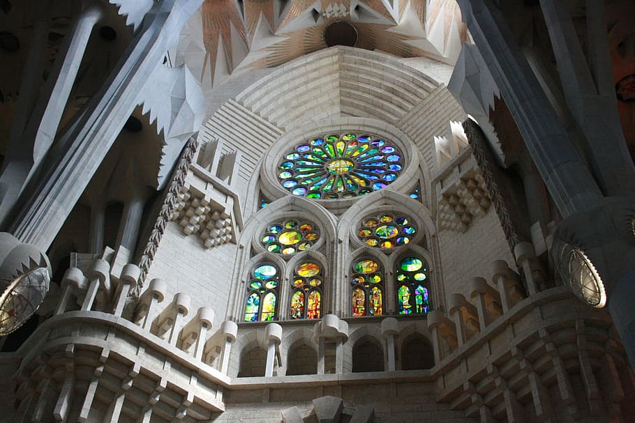 spain, catalonia, barcelona, sagrada familia, cathedral, architecture, art, places of interest, fun, church
