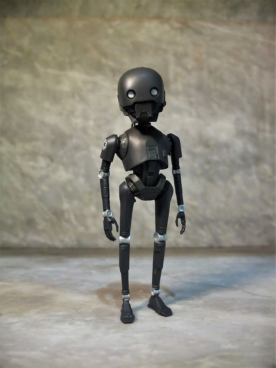 k-2so, robot, star, wars, film, video, character, fictional, toy, figurine
