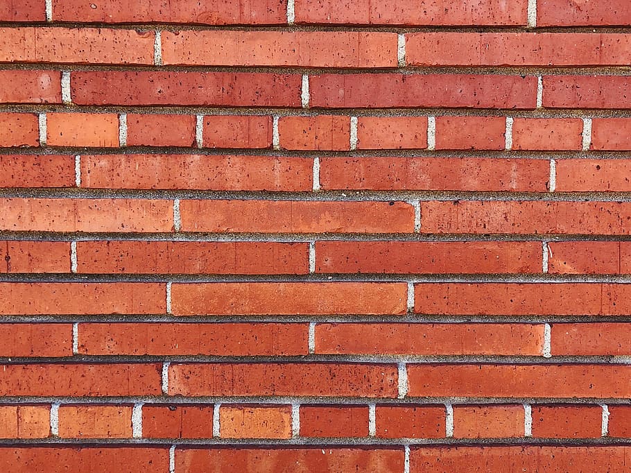 brick, wall, texture, pattern, masonry, structure, building, red, brick wall, backgrounds