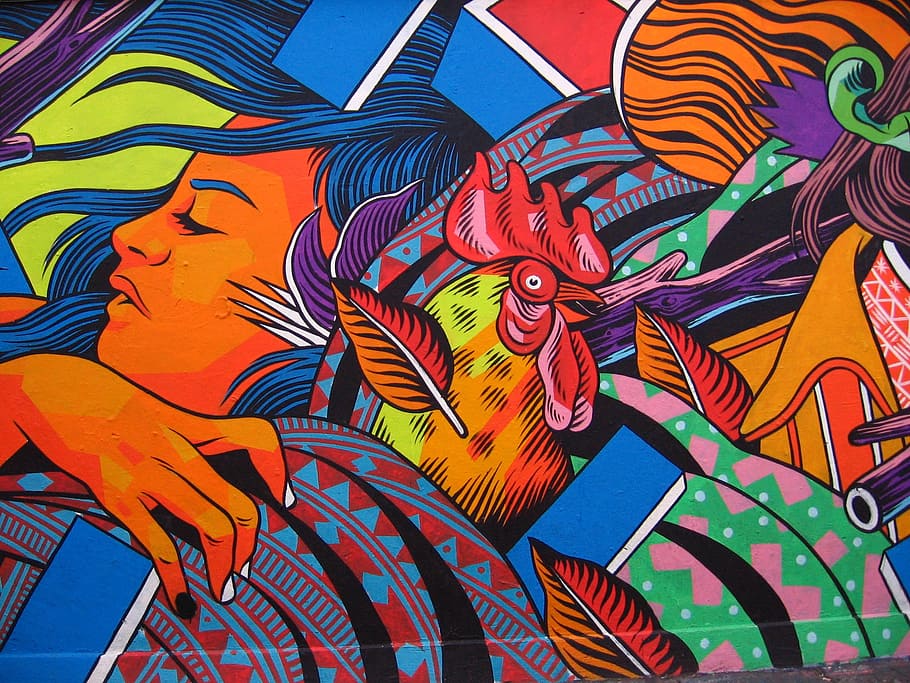 AEQEA Boogerman Sticker abstract outsider street art style pop art