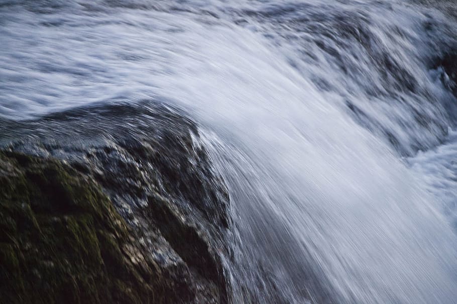 water, rhine falls, waterfall, schaffhausen, switzerland, flow, motion, sea, blurred motion, wave