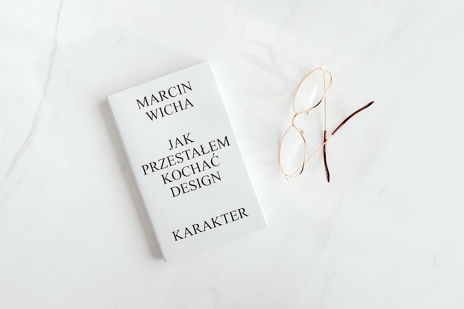 glasses, flat, flat lay, marble, white marble, read, Book, white, text, western script