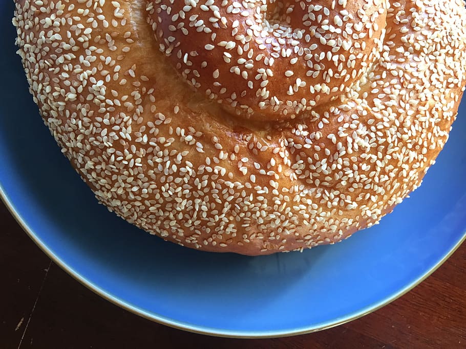 Bread, Jewish, Food, Hanukkah, Bakery, jewish, food, sabbath, traditional, kosher, bun
