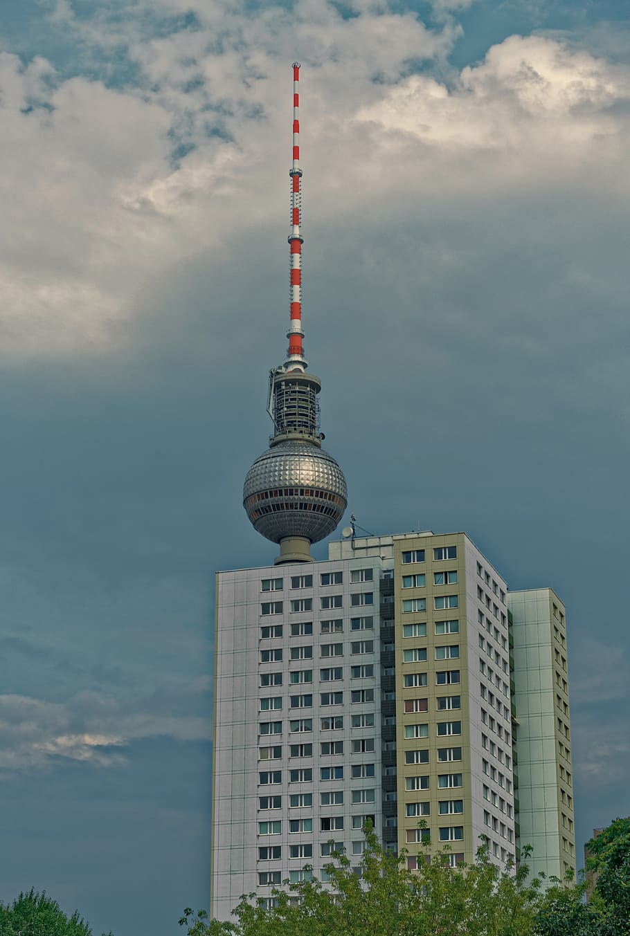 germany, berlin, tv tower, hackescher markt, landmark, places of interest, capital, ddr, architecture, building exterior