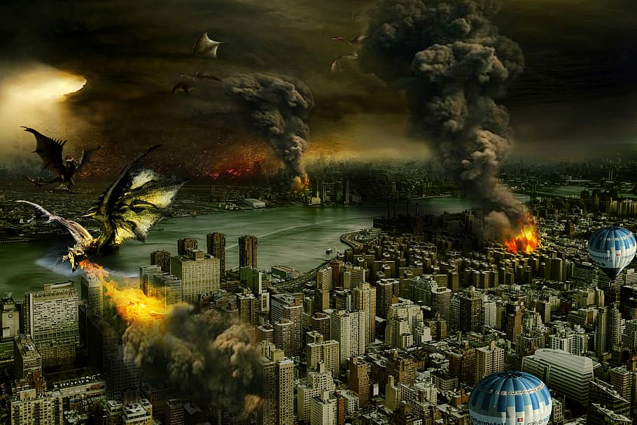 disaster, manipulation, world, energy, planet, architecture, building exterior, built structure, city, water