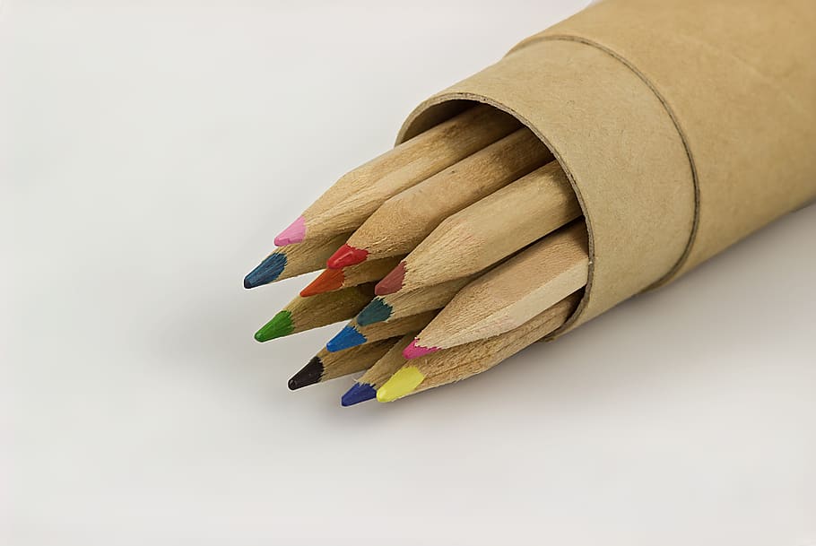 lápices de colores, bolígrafos, escuela, pintura, color, creativo, dibujar, colorido, bolígrafo, imaginar