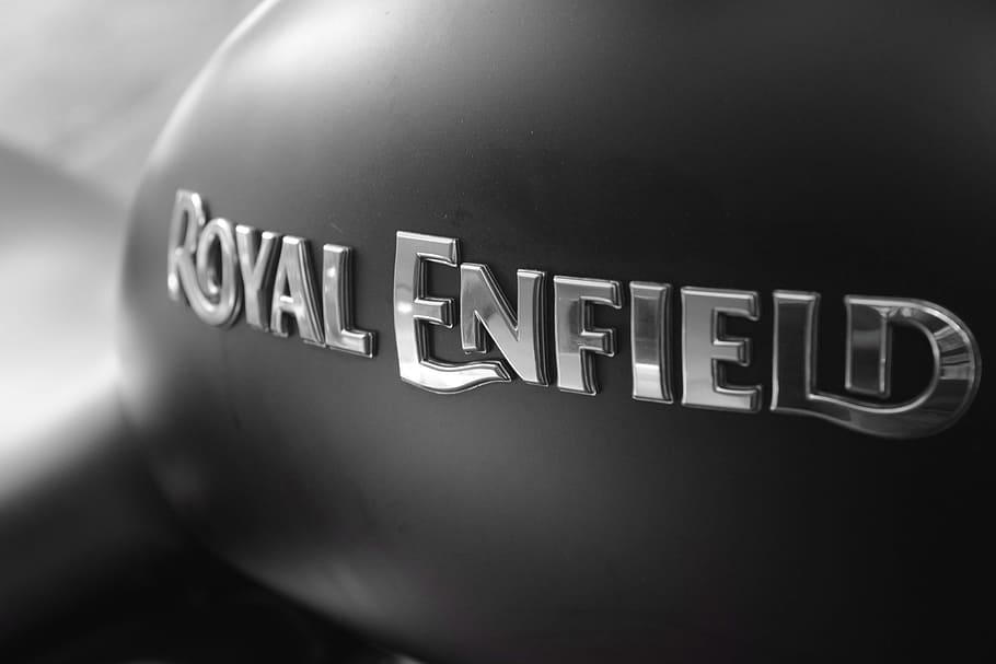 royal enfield logo, Bike, Bullet, Royal, Enfield, royal, enfield, royal enfield, black, white, motorcycle