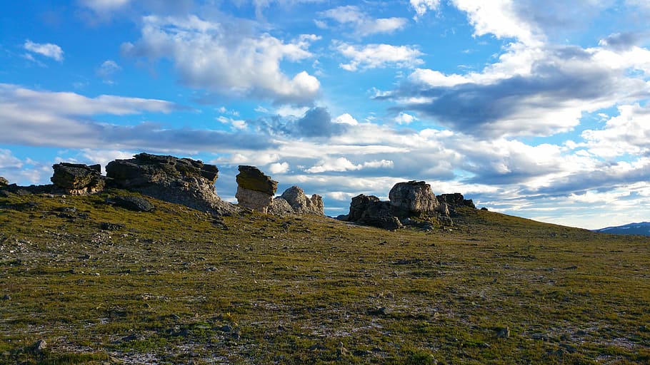grass on land, national park, peak, sky, rocks, colored rocks, landscape, inspiring, scenic, colorado national park
