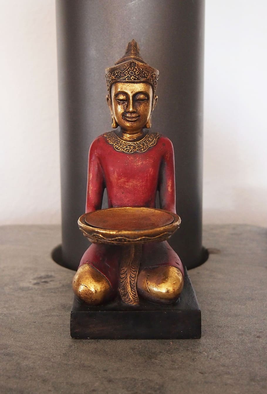 buddha, meditasi, istirahat, hadiah, memberi, harmoni, keyakinan, figur, emas, transendensi