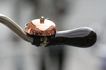 Public Copper Bicycle Bell Commuter Urban