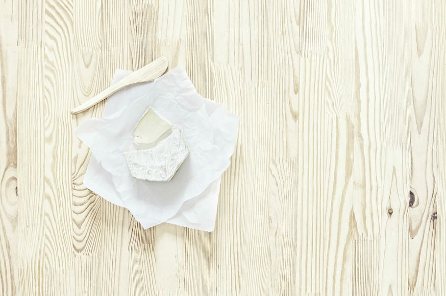 light, french brie, Light, french, brie, cheese, minimalistic, simplistic, white, wood, wood - Material