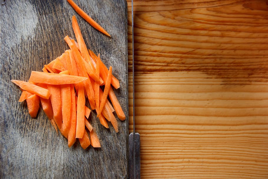 sliced carrots, carrot, vegetable, cut, food, diet, healthy, vegetarian, fresh, orange