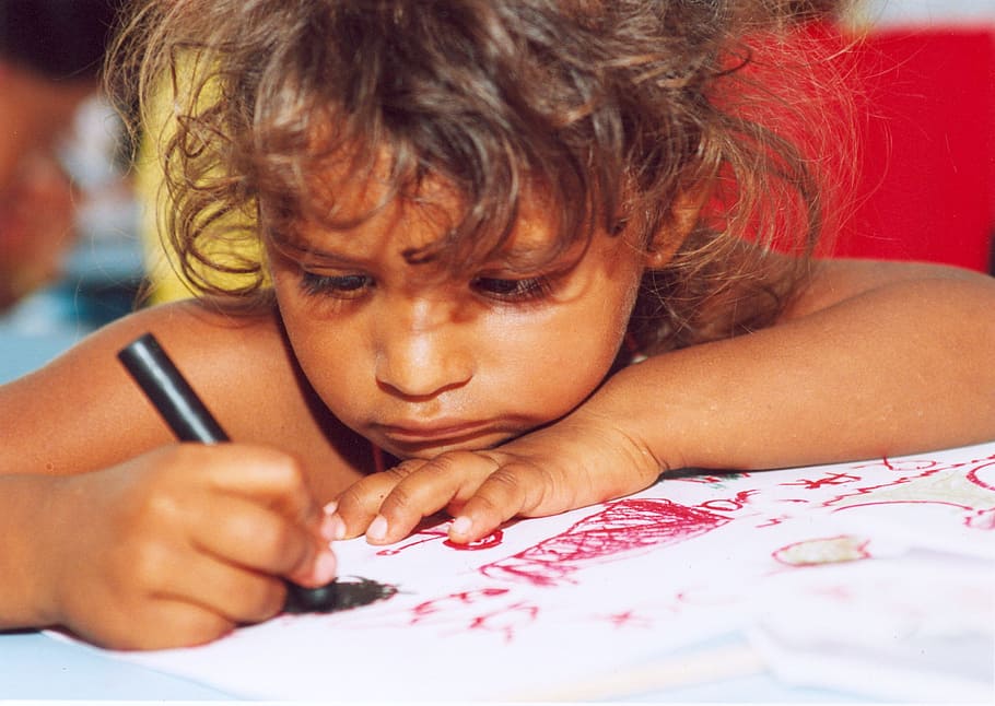 girl, drawing, daytime, Poor, Child, Children, Homeless, Sad, poor children, childhood