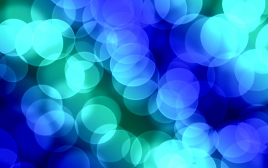 azul, verde, led, luzes, manto, gradientes da interface do usuário, brilhante, borrão, projeto, magia