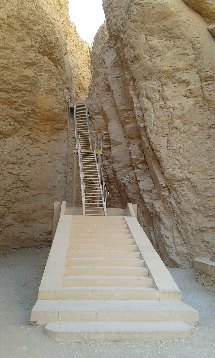 stairs, aegytisch, burial chambers, rock, nature, sand stone, grave robber, urns, tomb, history