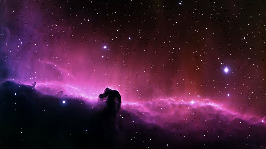 horsehead nebula, dark nebula, constellation, orion, astronomical object, dust, gas, star formation, emission nebula, space